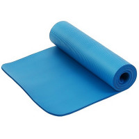 Коврик для фитнеса и йоги Larsen NBR 183х60х1см синий