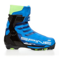 Лыжные ботинки SNS Spine RC Combi 486 синий/черный/салатовый