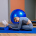 Коврик для йоги и фитнеса двусторонний, 180х61х0,6см UnixFit YMU6MMBE двуцветный, голубой 75_75