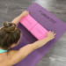 Коврик для йоги и фитнеса двусторонний, 180х61х0,8см UnixFit YMU8MMVT двуцветный, фиолетовый 75_75
