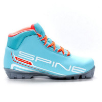 Лыжные ботинки SNS Spine Smart Lady 457/6M бирюзовый/белый