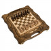 Шахматы + нарды резные Haleyan c Араратом 40 с ручкой kh116 75_75