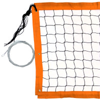 Сетка для пляжного волейбола трен. 8,5х1м,нить 3,5мм ПП,яч.10см FS-PV-№16
