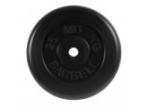 Диск обрезиненный d31мм MB Barbell MB-PltB31-25 25 кг черный