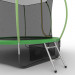 Батут с внутренней сеткой и лестницей EVO Jump Internal 10ftt+ нижняя сеть, зеленый 75_75