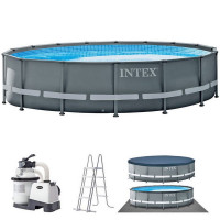 Каркасный бассейн круглый 610х122см Intex Ultra XTR Frame 26334