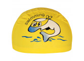 Шапочка для плавания детская Sportex Дельфин (ПУ) E41276 желтый