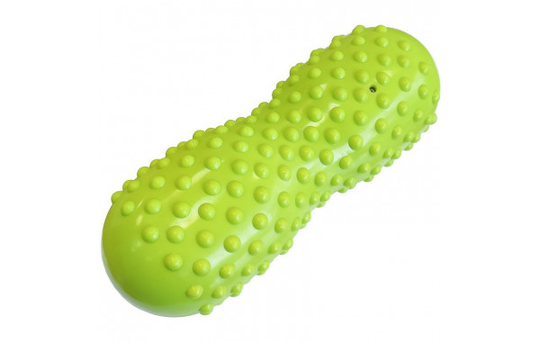 Кинезио Sportex Массажер двойной мячик с шипами -жесткий MSG200 зеленый B31912 600_380