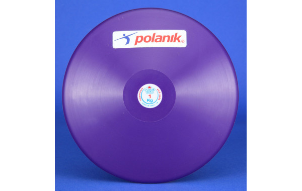 Диск тренировочный TRIAL, супер-мягкая резина, вес 1 кг Polanik DSK-1 600_380