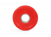 Цветной тренировочный диск Stecter D50 мм 2,5 кг красный 2236