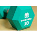 Гантель YouSteel PU 25 кг красная 75_75