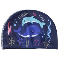 Шапочка для плавания детская текстиль (К+Д) Sportex E41267