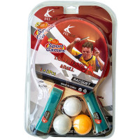 Набор для настольного тенниса (2 ракетки 3 шарика) Sportex T07534