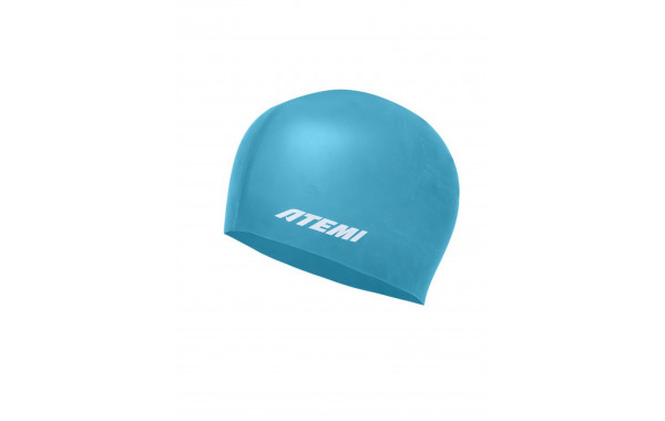 Шапочка для плавания Atemi light silicone cap Green river FLSC1GR бирюзовый 600_380