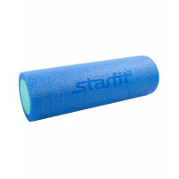 Ролик для йоги и пилатеса Starfit FA-501 15x45, синий/голубой