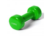 Гантель Sportex виниловая York 2,5 кг B35017 зеленая