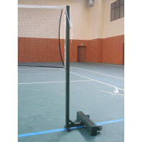 Стойки бадминтонные мобильные Atlet с противовесами по 40 кг тренировочные (пара) IMP-A107