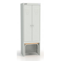 Шкаф для одежды Metall Zavod ШРК 22-600 ВСК 185х60х50см