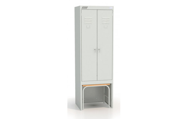 Шкаф для одежды Metall Zavod ШРК 22-600 ВСК 185х60х50см 600_380