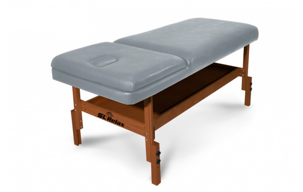 Массажный стол Start Line Relax Comfort (серая.кожа) SLR-9 600_380