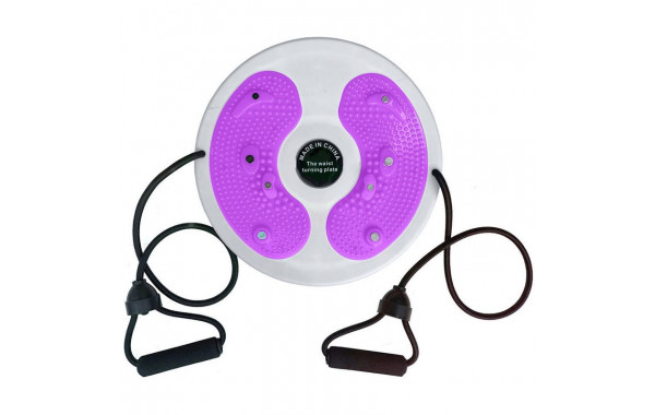 Диск вращения Sportex Грация, с эспандером D34413-3 фиолетовый 600_380