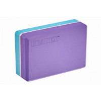 Блок для йоги Bradex SF 0732 фиолетовый\синий