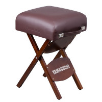 Складной стул для массажиста Yamaguchi Comfort (коричневый)