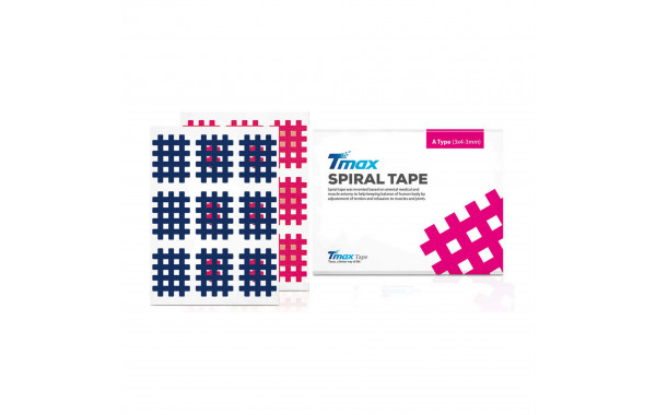Кросс-тейп Tmax Spiral Tape Type A (20 листов) 423717 красный 600_380