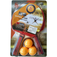 Набор для настольного тенниса (2 ракетки 3 шарика) Sportex T07533