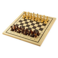 Шахматы, шашки, нарды 3 в 1