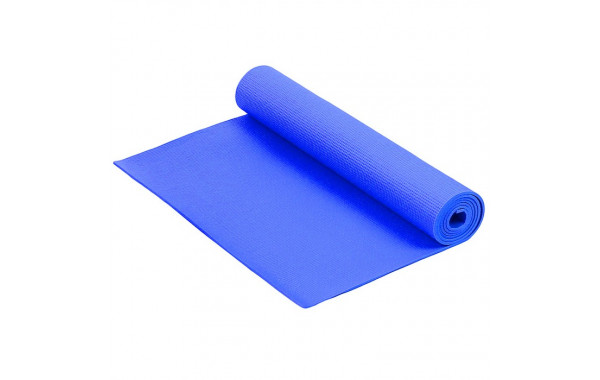 Коврик для фитнеса и йоги Larsen PVC синий р173х61х0,4см 600_380