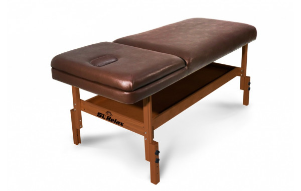 Массажный стол Start Line Relax Comfort (корич.кожа) SLR-10 600_380