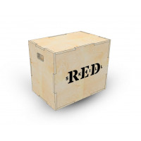 Тумба для запрыгивания RED Skill прямоугольная 50-60-75 см