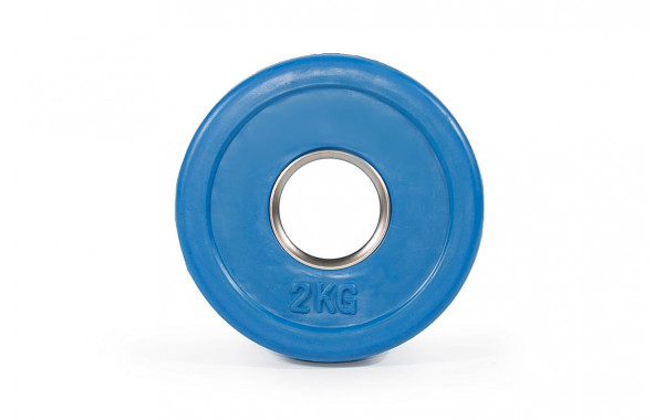 Цветной тренировочный диск Stecter D50 мм 2,0 кг синий 2235 600_380