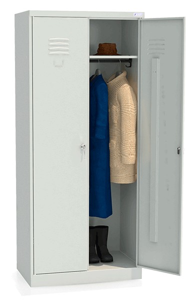 Шкаф для одежды Metall Zavod ШР (1850) 22-800 185х80х49,5см 372_615