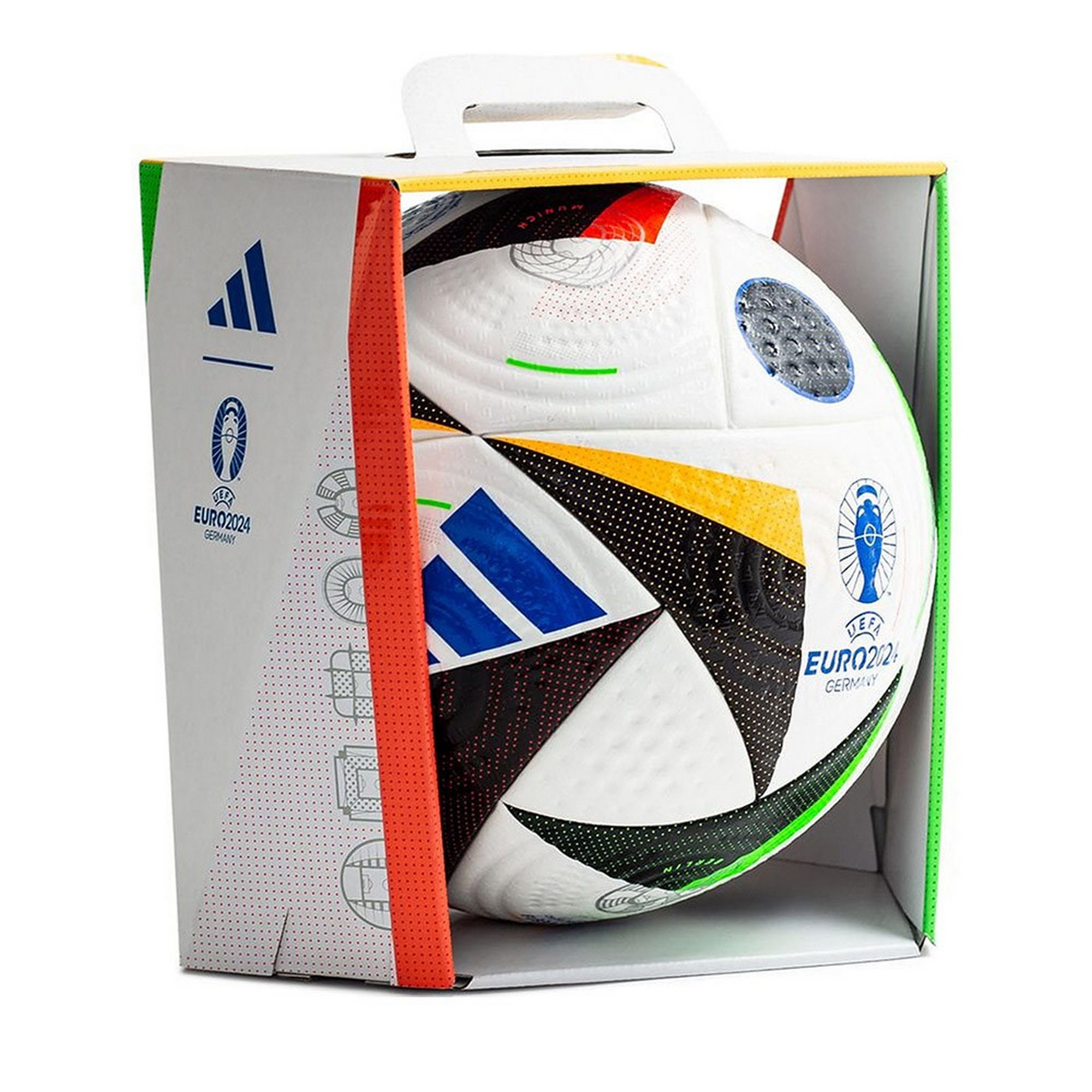 Мяч футбольный Adidas Euro24 Fussballliebe PRO IQ3682 FIFA PRO, р.5 2000_2000
