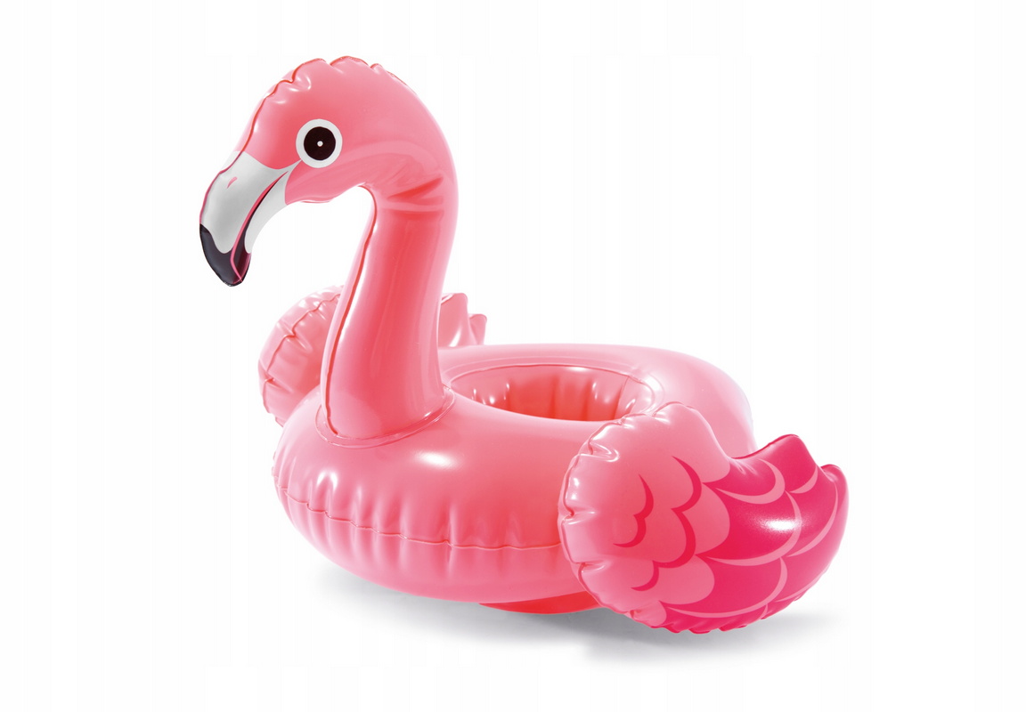Надувной плавающий держатель для напитков Intex Фламинго комплект из 3 шт 57500 1152_800