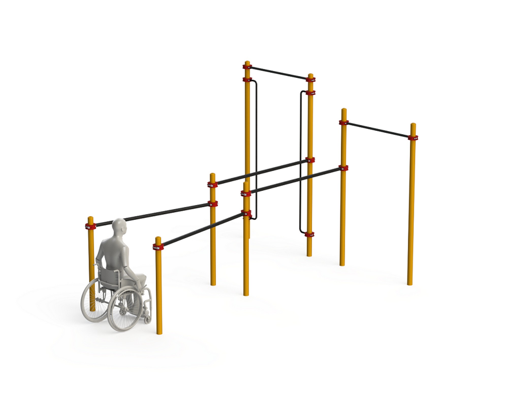 Спортивный комплекс для инвалидов-колясочников Spektr Sport WRK-D19_108mm 2000_1600