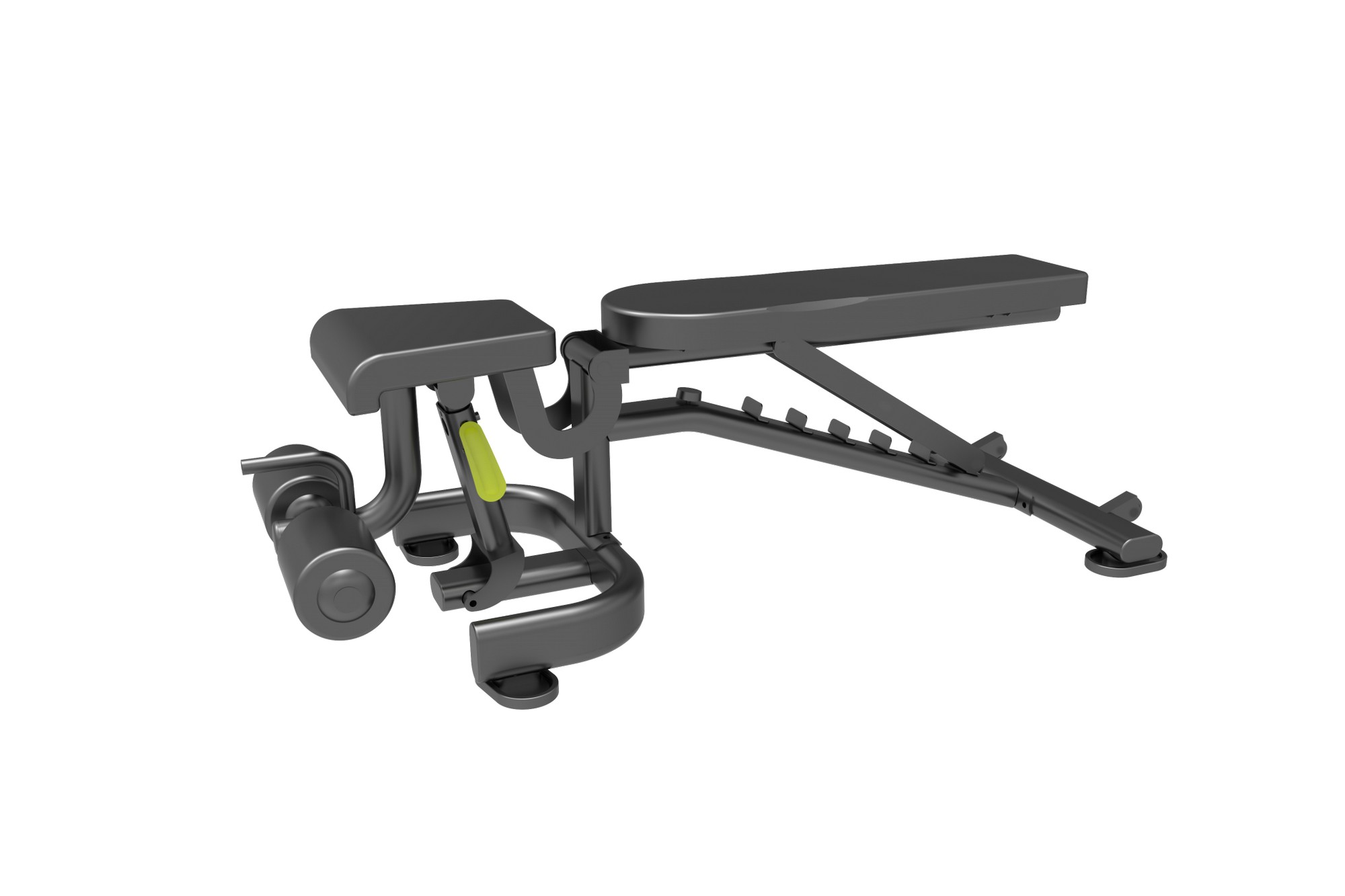 Скамья регулируемая с валиком для ног UltraGym UG-KJ1244N 2000_1333