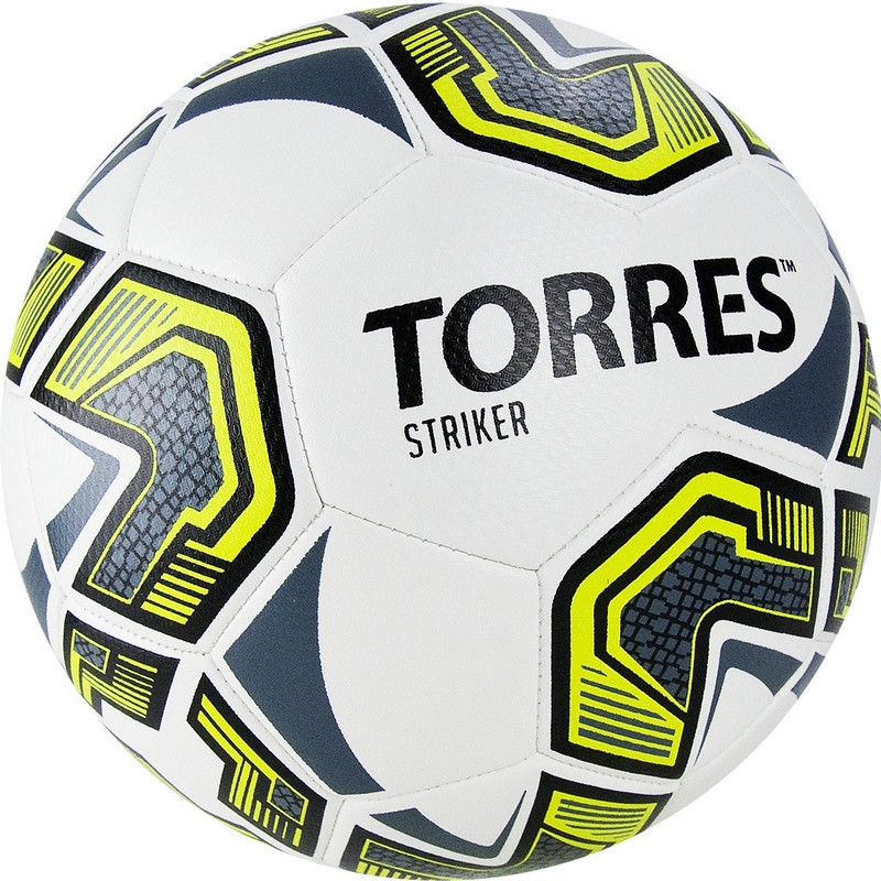 Мяч футбольный Torres Striker F321035 р.5 800_800