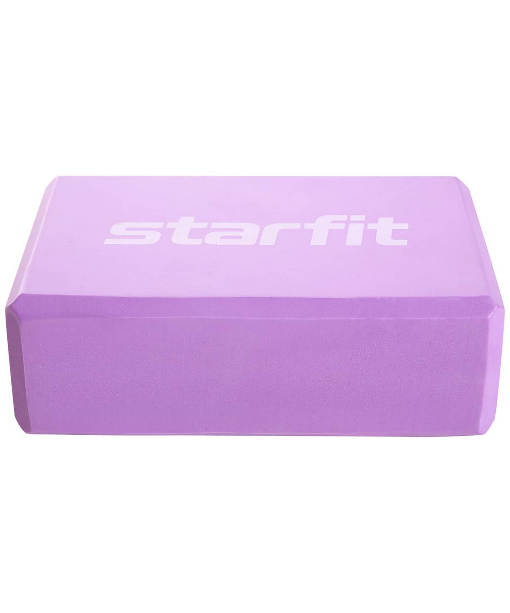 Блок для йоги Star Fit EVA YB-200 фиолетовый пастель 1663_2000