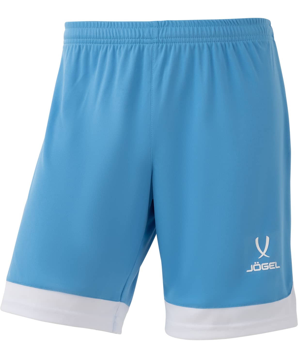 Шорты игровые Jogel DIVISION PerFormDRY Union Shorts, голубой-белый-белый 1230_1476