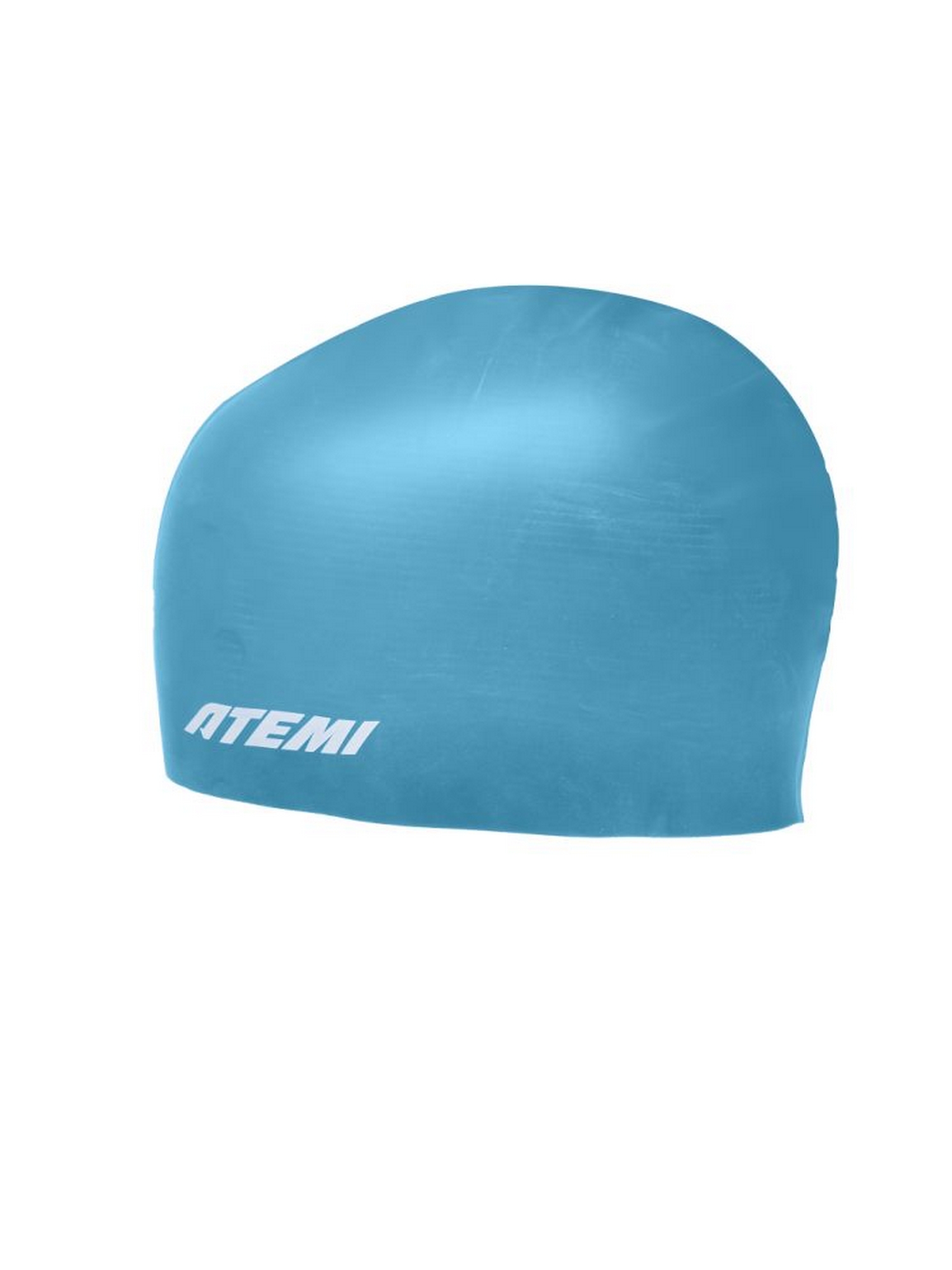 Шапочка для плавания Atemi light silicone cap Green river FLSC1GR бирюзовый 1500_2000