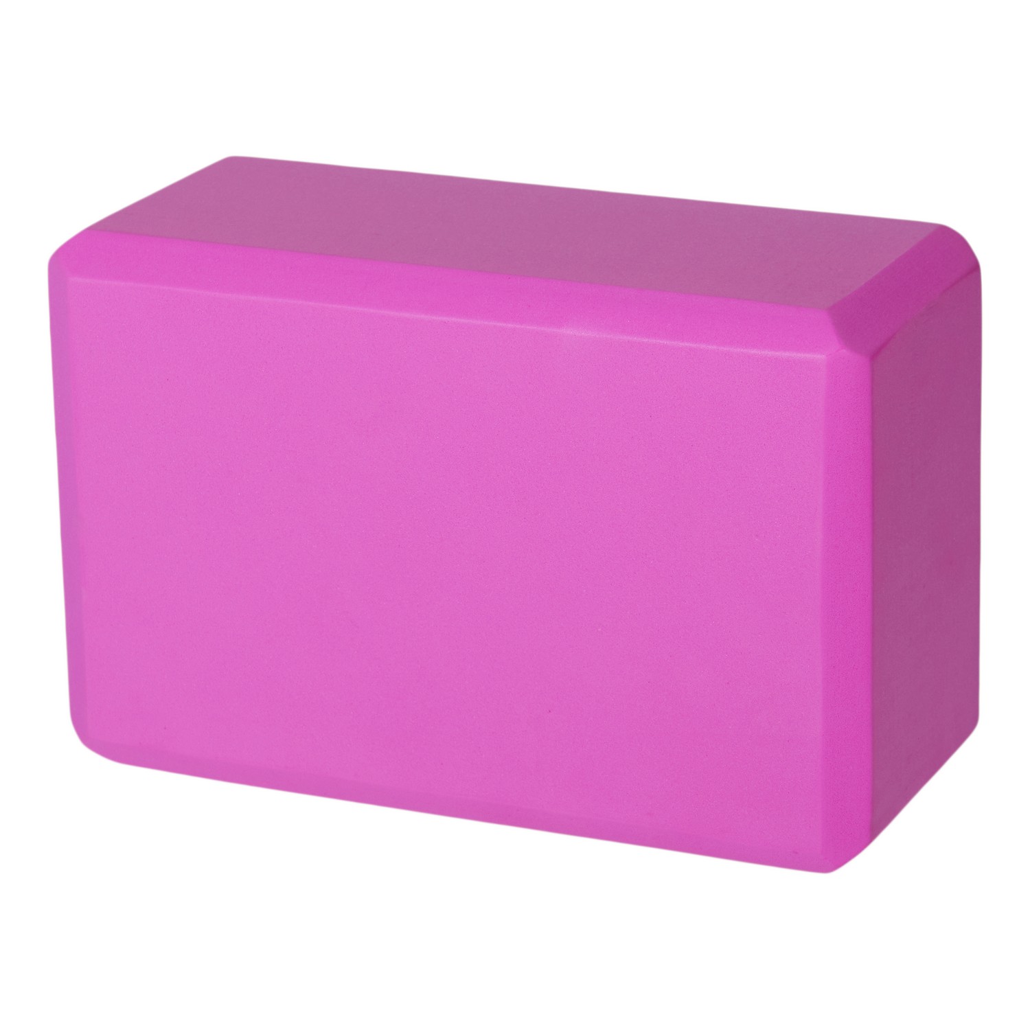 Блок для йоги Inex EVA Yoga Block YGBK-PK 10х15х23 см, розовый 1500_1500
