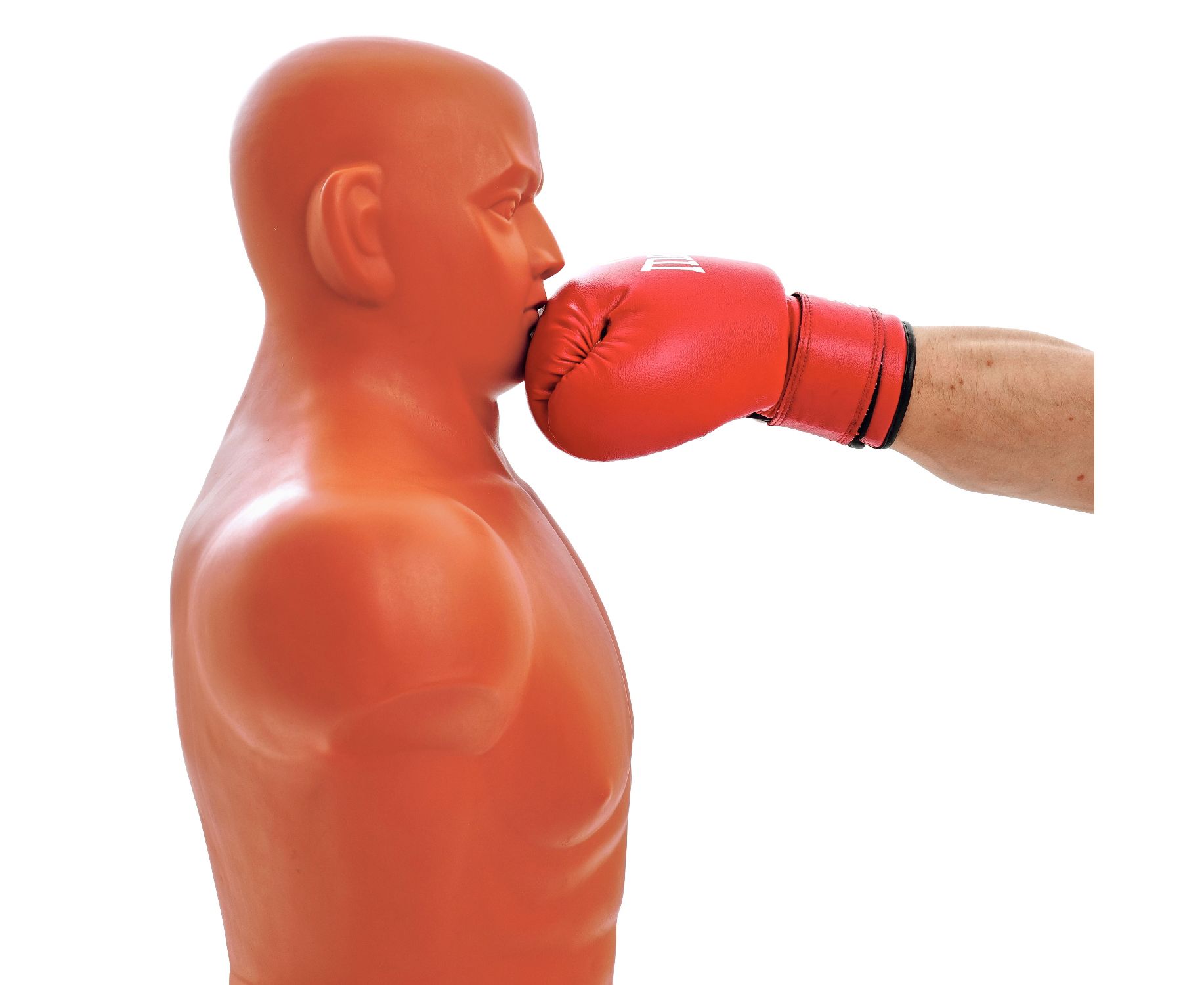 Манекен DFC Higher Boxing Punching Man-Medium TLS-BH бежевый 1834_1500