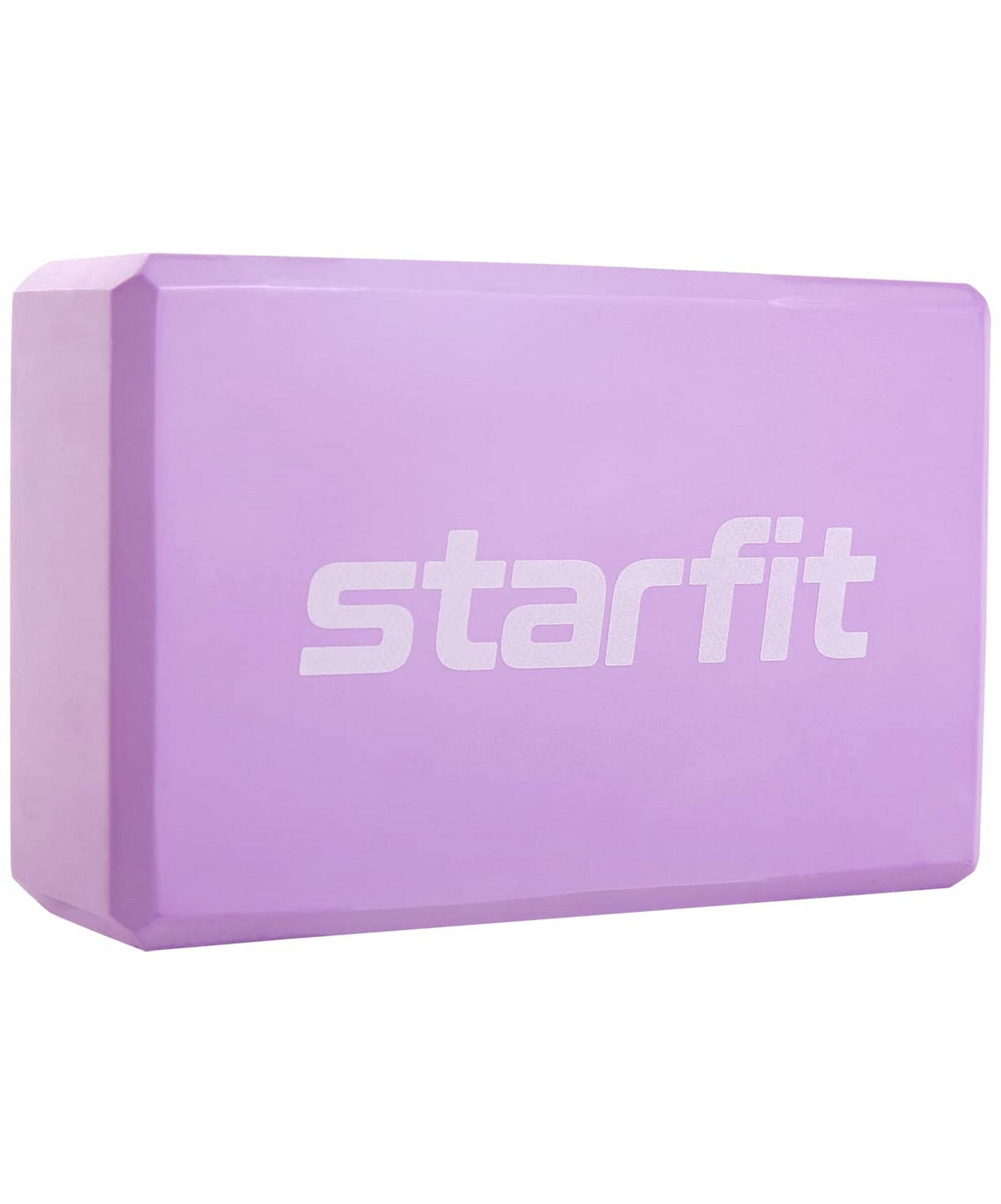 Блок для йоги Star Fit EVA YB-200 фиолетовый пастель 1663_2000