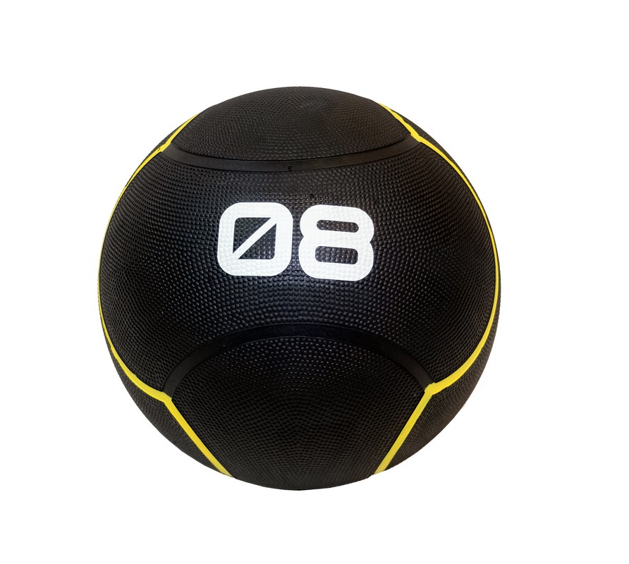 Мяч тренировочный 8 кг Original Fit.Tools FT-UBMB-8 черный 892_800