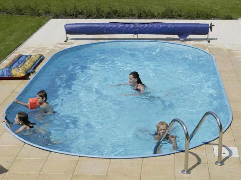 Морозоустойчивый бассейн Ibiza овальный глубина 1,2 м размер 8,0х4,16 м, мозайка 800_600