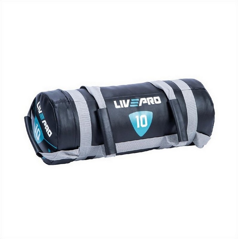 Сэндбэг Live Pro Power Bag LP8120-10 10 кг, черный/серый 798_800