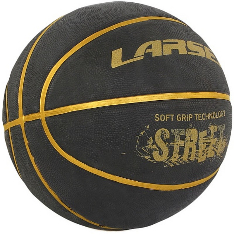 Мяч баскетбольный Larsen Street Gold р.7 800_800